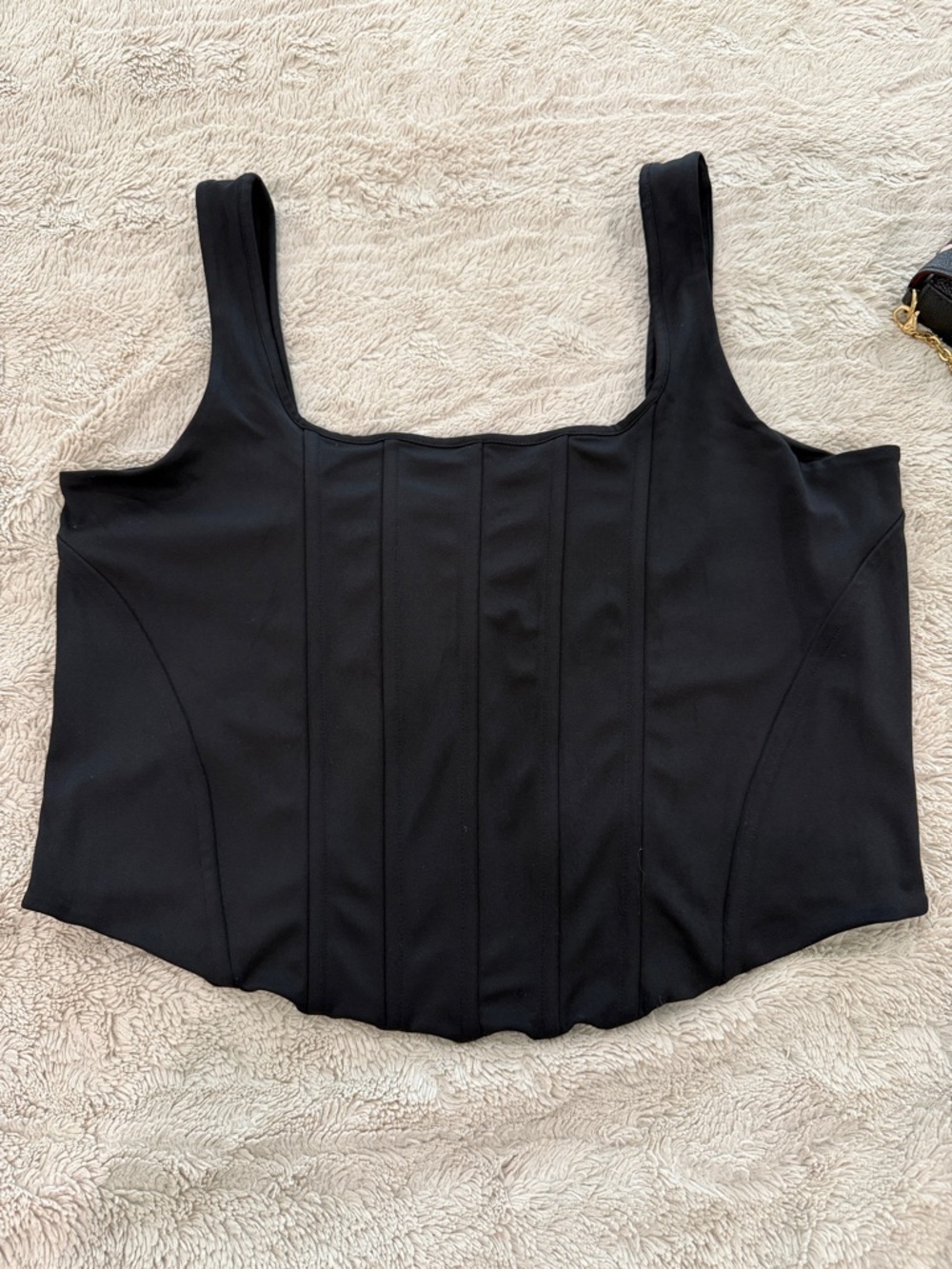 Express Body Contour High Compression Corset Cropped Tank.